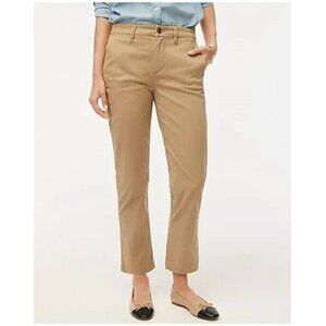 J. Crew High-Rise Straight Leg Girlfriend Chino Pants Tan Size 18/XXL NWT